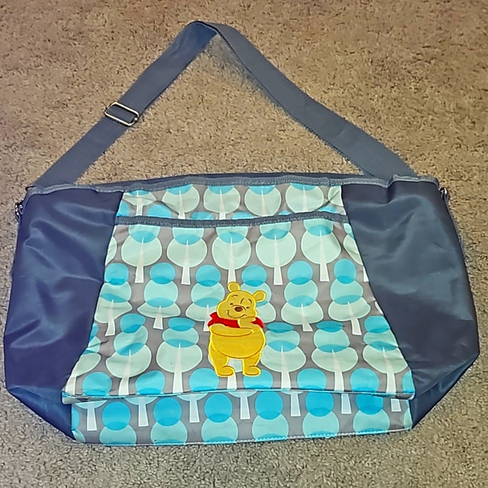 Winnie the Pooh Baby Bag With Bottle Carrier